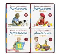 La meva primera biblioteca Montessori: Els colors · Les fruites · Els números · Els animals