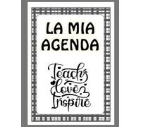 LA MIA AGENDA DOCENTE (3 CLASSI): Registro docente scuola secondaria di secondo grado - Non datata, 3 classi -