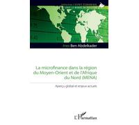 La microfinance dans la région du Moyen-Orient et de l'Afrique du Nord (MENA) Aperçu global et enjeux actuels - Ines Ben Abdelkader - L'harmattan - broché - Etude