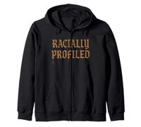 La Migra Raza Social Justice Stop Racism Profiled Racially Profiled Sweat à Capuche