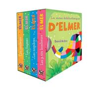 La Mini-Bibliothèque D'elmer - Coffret En 4 Volumes : Les Couleurs - Les Formes - Les Nombres - Le P'tits Bonheurs