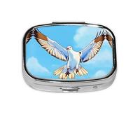 La mini boîte à médicaments carrée est adaptée pour mettre dans les poches ou les portefeuilles. Elle est facile à ouvrir et pratique. Mouettes en vol