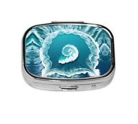 La mini boîte à médicaments carrée est adaptée pour mettre dans les poches ou les portefeuilles. Elle est facile à ouvrir et pratique. Sea of Love