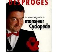 La Minute nécessaire de Monsieur Cyclopède - Pierre Desproges - Seuil - broché - Bande dessinée