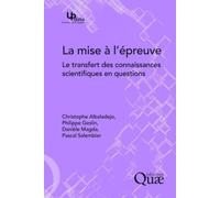 La mise à l'épreuve Christophe Albaladejo (Auteur)