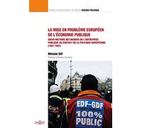 La Mise En Problème Européen De L'économie Publique - Socio-Histoire Des Mondes De L'entreprise Publique Au Contact De La Politique Européenne (1957-1997)