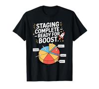La Mise en scène est prête pour Boost Model Rockets Nerd T-Shirt