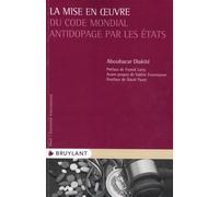 La Mise En ½Uvre Du Code Mondial Antidopage Par Les États