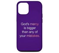 La miséricorde de Dieu est Plus Grande Que n'importe laquelle de Vos erreurs Coque pour iPhone 12/12 Pro