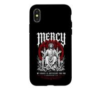 La miséricorde de Jésus, ma grâce Suffit (2 Corinthiens 12:9) Coque pour iPhone X/XS
