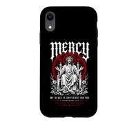 La miséricorde de Jésus, ma grâce Suffit (2 Corinthiens 12:9) Coque pour iPhone XR