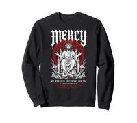 La miséricorde de Jésus, ma grâce Suffit (2 Corinthiens 12:9) Sweatshirt