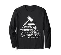 La Miséricorde Triomphe du Jugement - Citation Inspirante Manche Longue