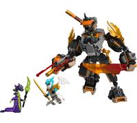 LEGO NINJAGO 71854 La Mission du Robot Cole et du Dragon Zane - Jouet