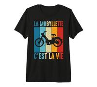 La Mobylette C'est la Vie Mob mobeur mobylettes Drôle T-Shirt Haut de Gamme