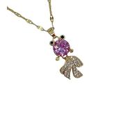 La Mode Peut Aimer Petit Collier de Poisson Rouge