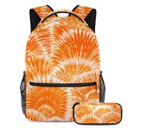 La mode rencontre la fonction, ensemble de 2 cartables pour enfants avec sac à dos et trousse à crayons, sac de voyage de grande capacité pour garçons, filles et adolescents, teinture sur nœuds