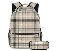 La mode rencontre la fonction, ensemble de 2 sacs d'école pour enfants avec sac à dos et trousse à crayons, sac de voyage de grande capacité pour garçons, filles et adolescents, motif cadeau vert,