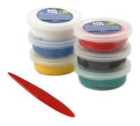 La Modélisation De Tapis Auto-Durcissement De La Soie Argile Set - Mélange Des Couleurs, De La Soie De L'argile, De Création, De La Créativité À L'école