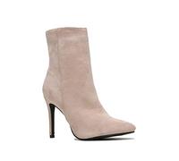 La Modeuse-Bottines-Bottines en suédine à Talon Aiguille
