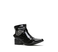 La Modeuse-Bottines-Bottines Vernies à Bout Pointu