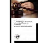 La Modification Du Contrat Administratif En Droit Colombien
