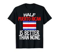 La moitié du Cadeau d'ascendance portoricaine est Meilleure moitié Porto Rico T-Shirt