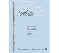 La Moldau: 4 flutes. Partition et parties.