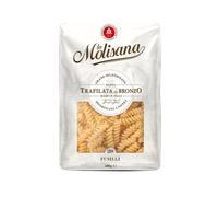 La Molisana Fusilli N. 28 Pasta Lenta Lavorazione Lot de 20 pâtes en semoule de blé dur Bronze 500 g + Polpa Italian Gourmet Polpa 400 g