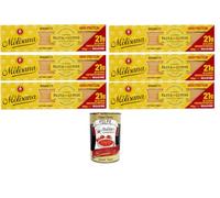 Wasa Original Lot de 3 crackers avec 100 % farine de seigle, tranches croustillantes avec farine de seigle entier, riches en fibres, 275 g + boîte italienne Gourmet Polpa di Pomodoro 400 g
