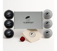 La Mondiale - Jeu de pétanque d’intérieur - Kit 6 Boules + cochonnet - pour Enfant & Adulte - Utilisable sur Toutes Surfaces - Idée Cadeau Fun