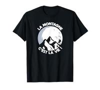 La montagne c'est la vie Idée cadeau montagnard T-Shirt