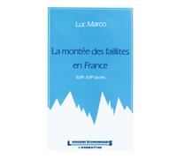La montée des faillites en France, XIXe-XXe siècles