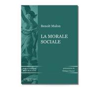 La Morale Sociale Morale Socialiste et Politique Reformist - SYLVIE MALON - Le Bord De L'eau Eds - broché - Essai