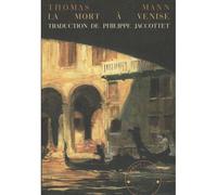 La Mort à Venise - Thomas Mann - Bruit Du Temps - broché - Roman