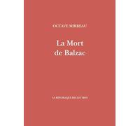 La Mort de Balzac