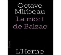LA MORT DE BALZAC