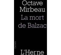 LA MORT DE BALZAC