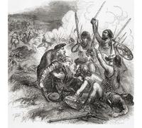 La mort de Dundee à la bataille de Killiekrankie 1689. John Graham de Claverhouse 1er vicomte Dundee 1648 1689 alias 7th Laird of Claverhouse jusqu'à ce qu'il soit élevé à la vicomtesse en 1688