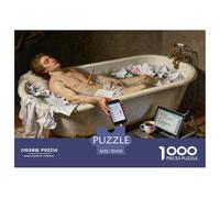 La Mort de Marat, Un effondrement en Ligne Puzzle en Bois Imperméable Puzzles De 1000 Pièces pour Adultes Coloré De Décoration pour La Maison