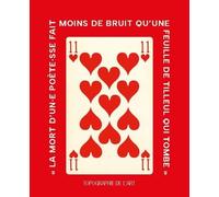 La mort d'un.e poete.sse fait moins de bruit qu'une feuille qui tombe