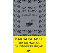 La Mort en écho - Prix du Masque français