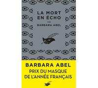 La Mort en écho - Prix du Masque français