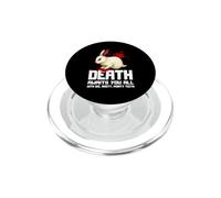 La Mort Vous Attend Tous avec de Grandes Dents Pointues méchantes PopSockets PopGrip pour MagSafe