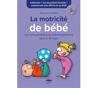 La motricité de bébé Les cinq périodes de développement de 0 à 18 mois. Comprenant une affiche et un DVD - Morgane Le Peintre - Philippe Duval - Livre CD - Guide CD