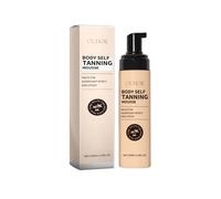 La mousse bronzante d'été Black Body Mousse hydrate et uniformise le teint grâce à une mousse foncée