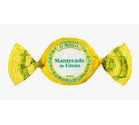 La Muralla Mantecado au Citron, Biscuits Traditionnels Espagnols, 6 Pièces, 40g par Pièce, Fabriqué à Estepa, Conservation au Sec