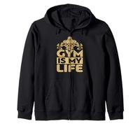 La Muscu C'est Ma Vie Motivation de Force Sweat à Capuche