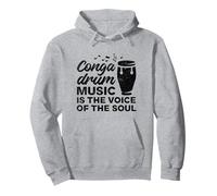 La Musique de Batterie Conga est la Voix de l'âme Conga Congas Music Sweat à Capuche