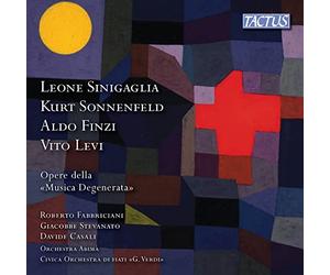 La musique dégénérée en Italie. uvres de Sinigaglia, Sonnenfeld, Finzi et Levi. Fabbriciani, Stevanato, Casali.
